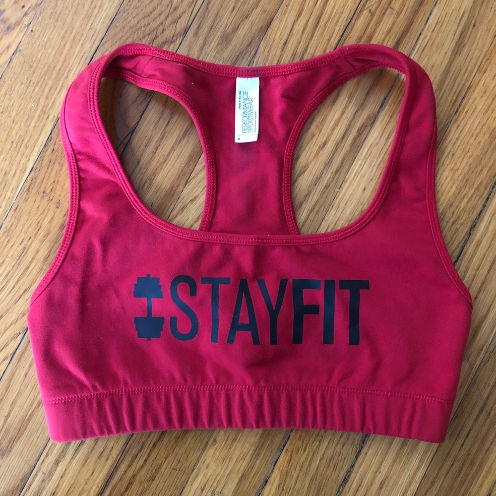 Stayfit sports bra (no shorts!)